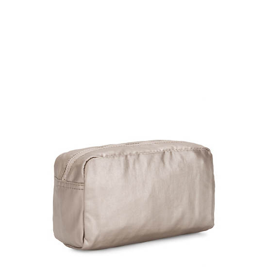 Kipling Gleam Metallic Pouch Táska Bézs | HU 2132BE